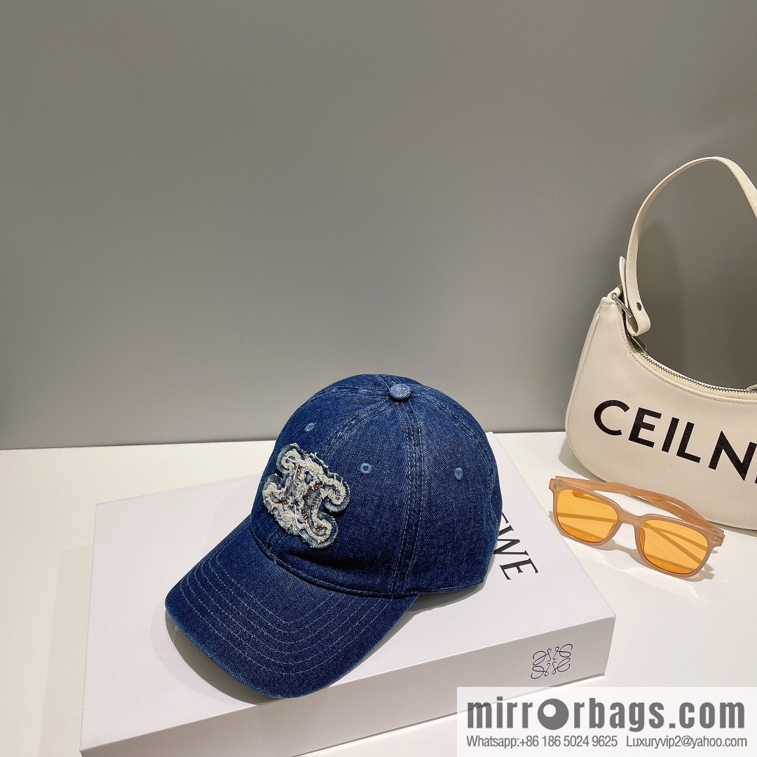 CELINE Spring/Summer 2023 Denim Baseball Cap