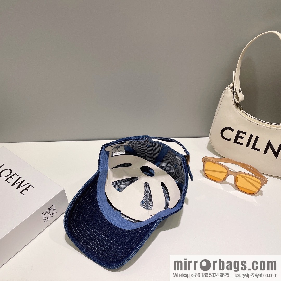 CELINE Spring/Summer 2023 Denim Baseball Cap