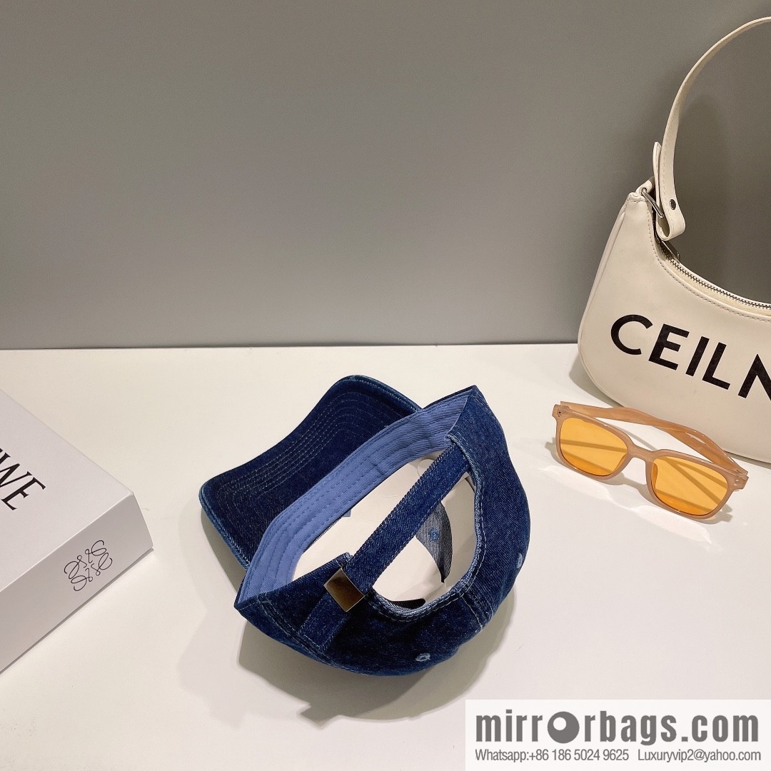 CELINE Spring/Summer 2023 Denim Baseball Cap