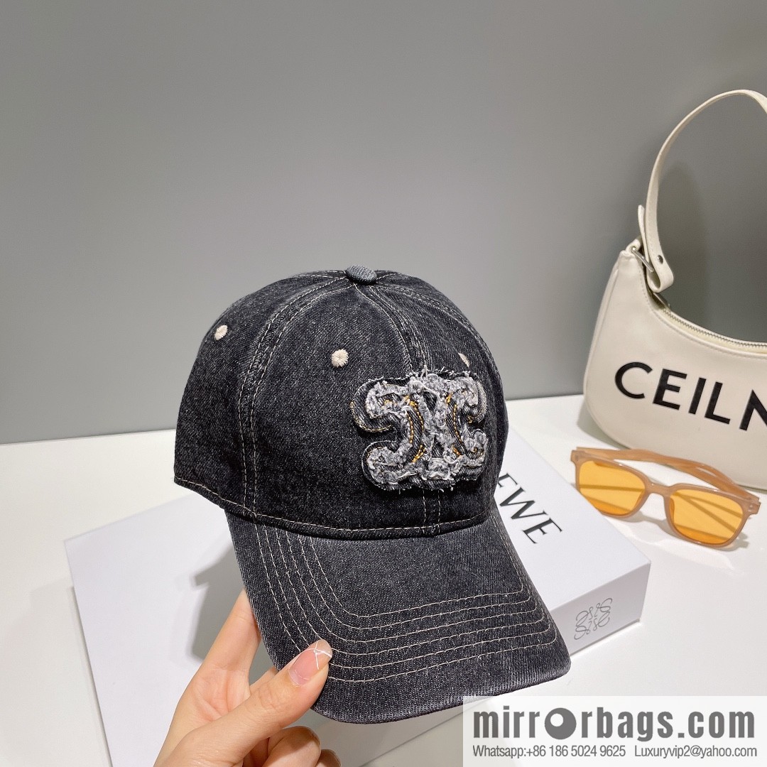 CELINE Spring/Summer 2023 Denim Baseball Cap