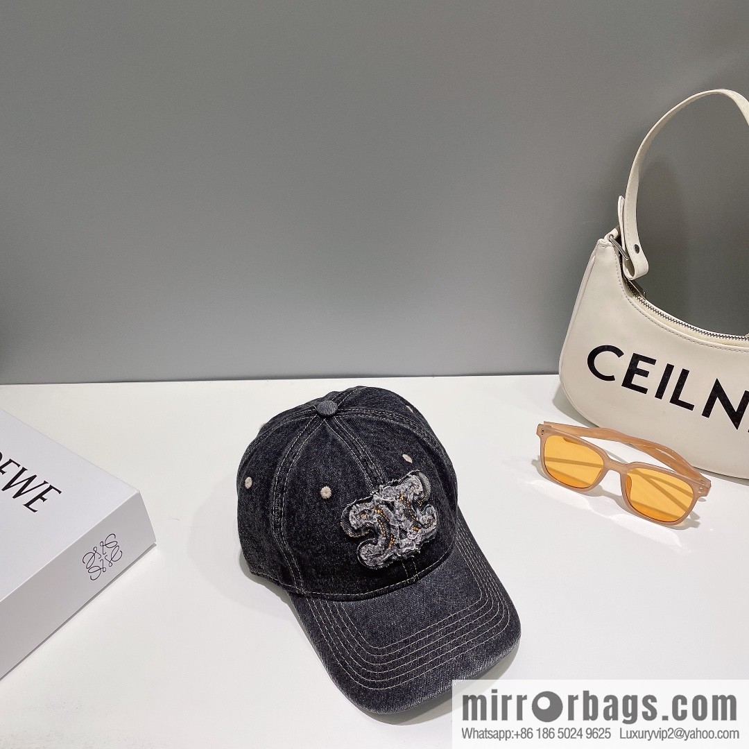 CELINE Spring/Summer 2023 Denim Baseball Cap