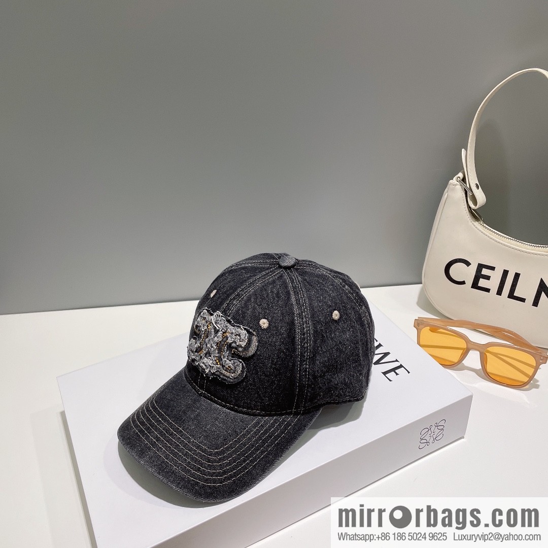CELINE Spring/Summer 2023 Denim Baseball Cap