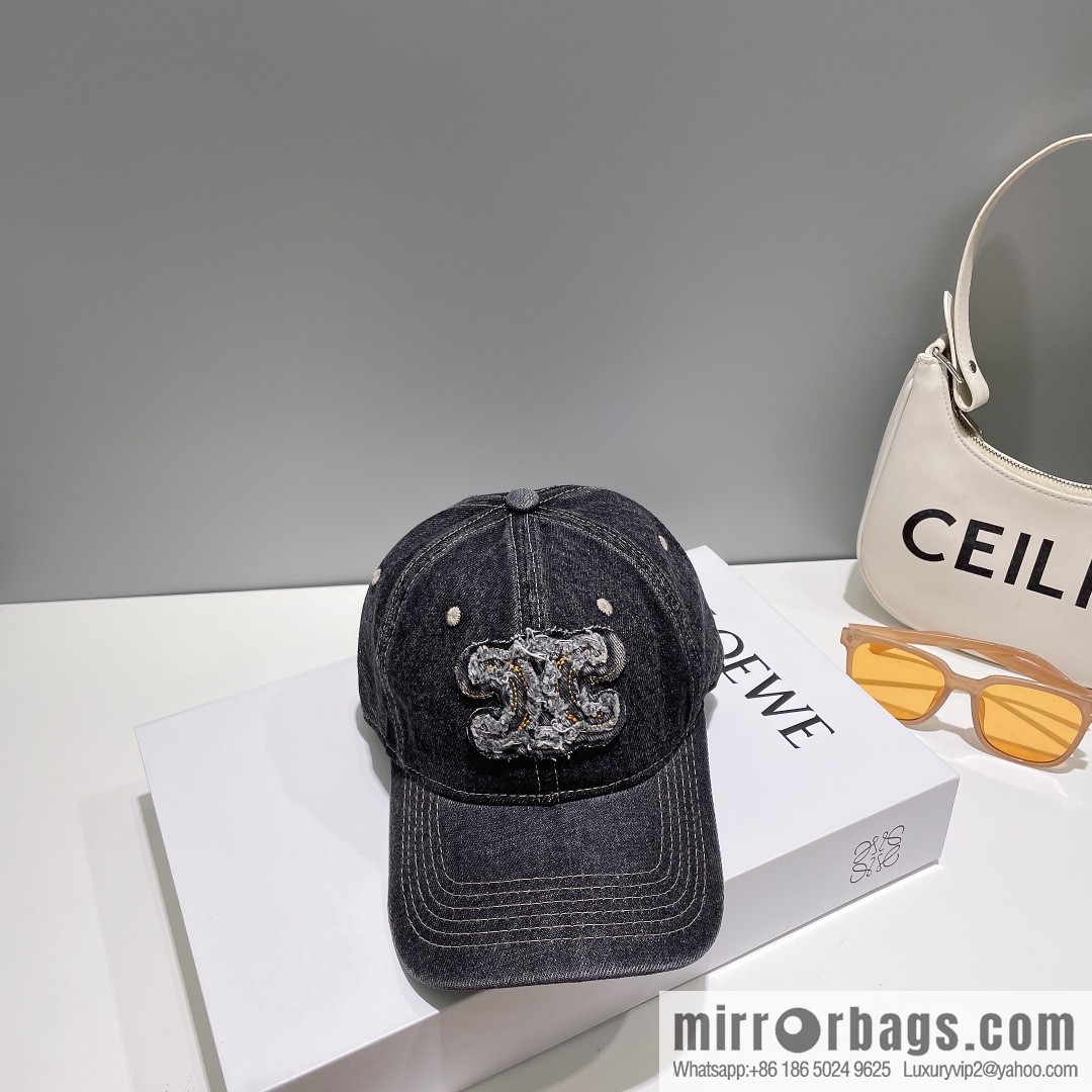 CELINE Spring/Summer 2023 Denim Baseball Cap
