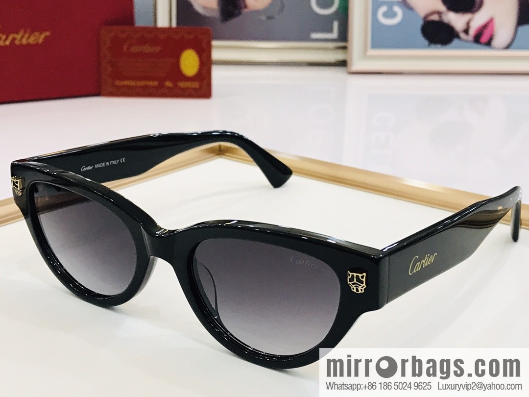 Cartier Cartier Electroplating Process Unisex Sunglasses