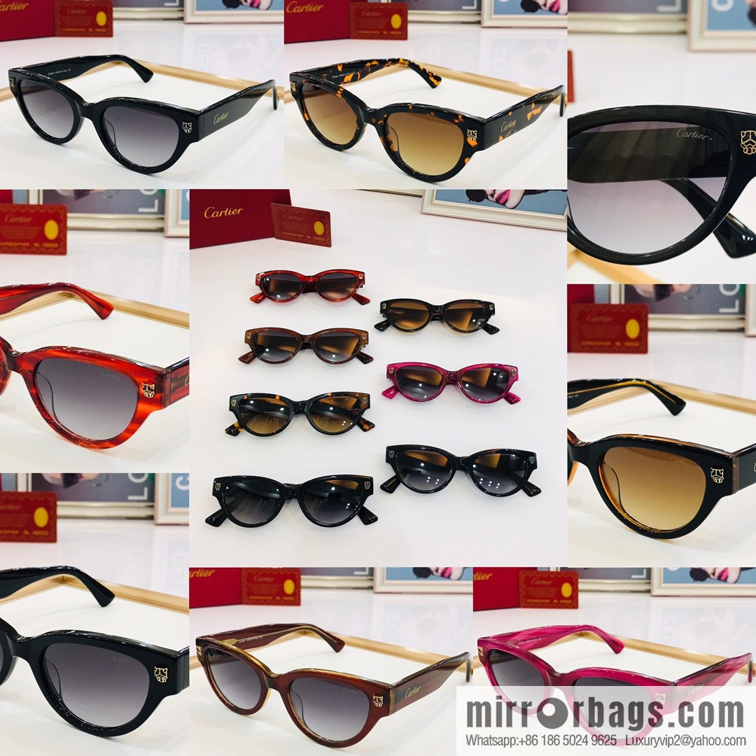 Cartier Cartier Electroplating Process Unisex Sunglasses