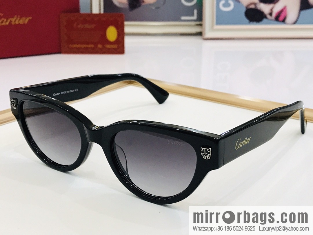Cartier Cartier Electroplating Process Unisex Sunglasses