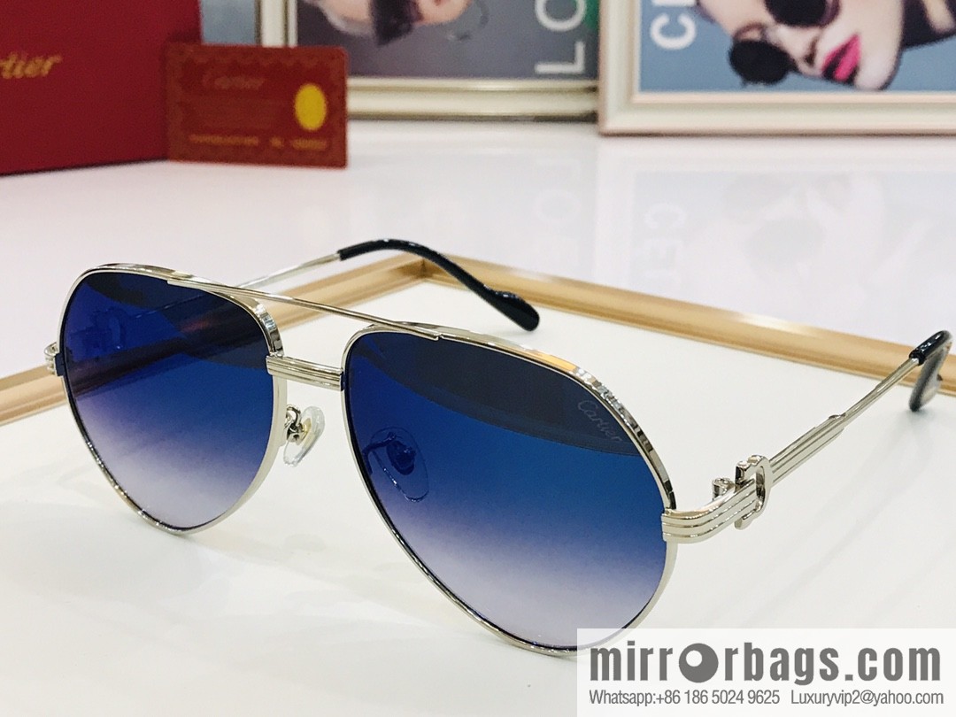Cartier fashion casual unisex sunglasses