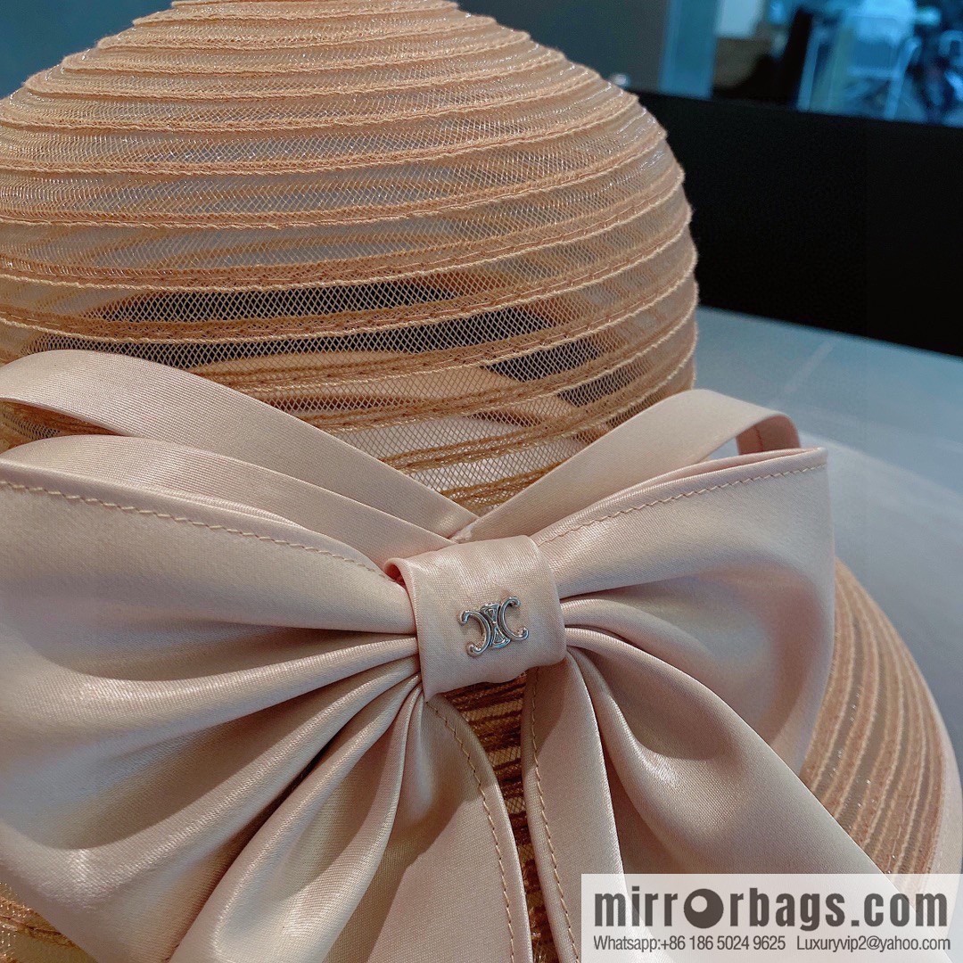 CELINE Celine organza new sun hat