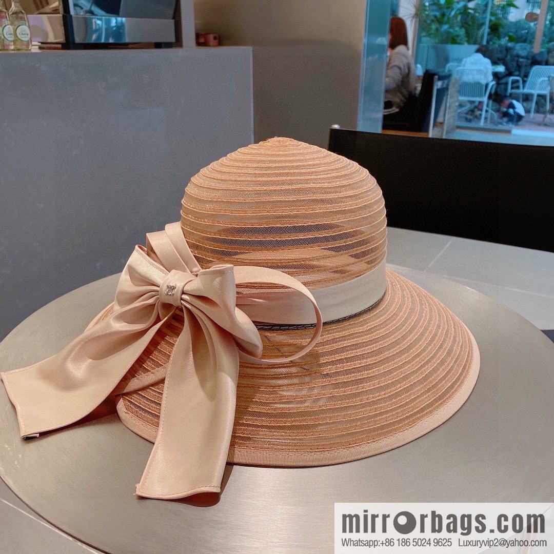 CELINE Celine organza new sun hat