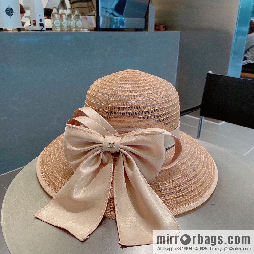 CELINE Celine organza new sun hat