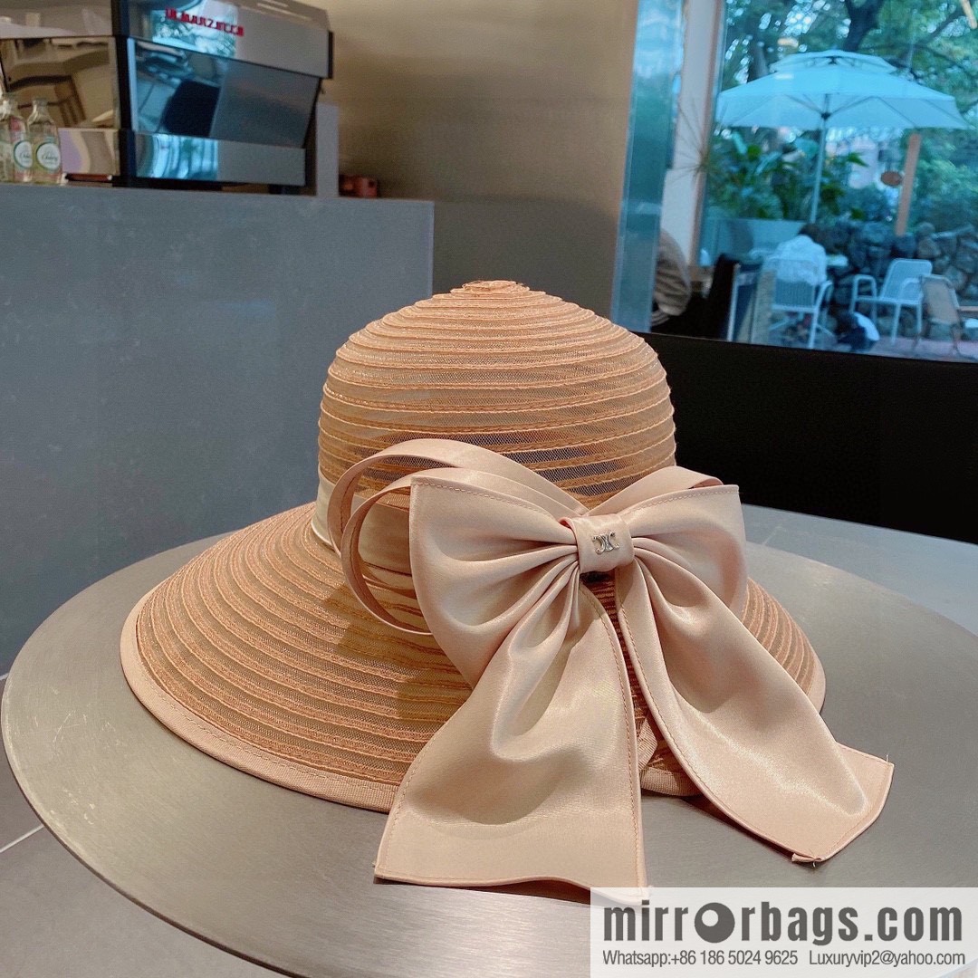 CELINE Celine organza new sun hat