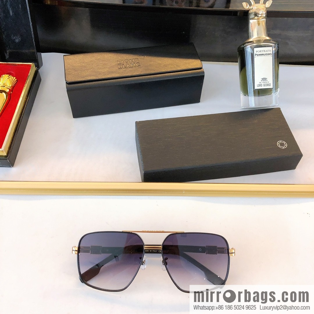 MONT BLANC Montblanc Square Men's Sunglasses