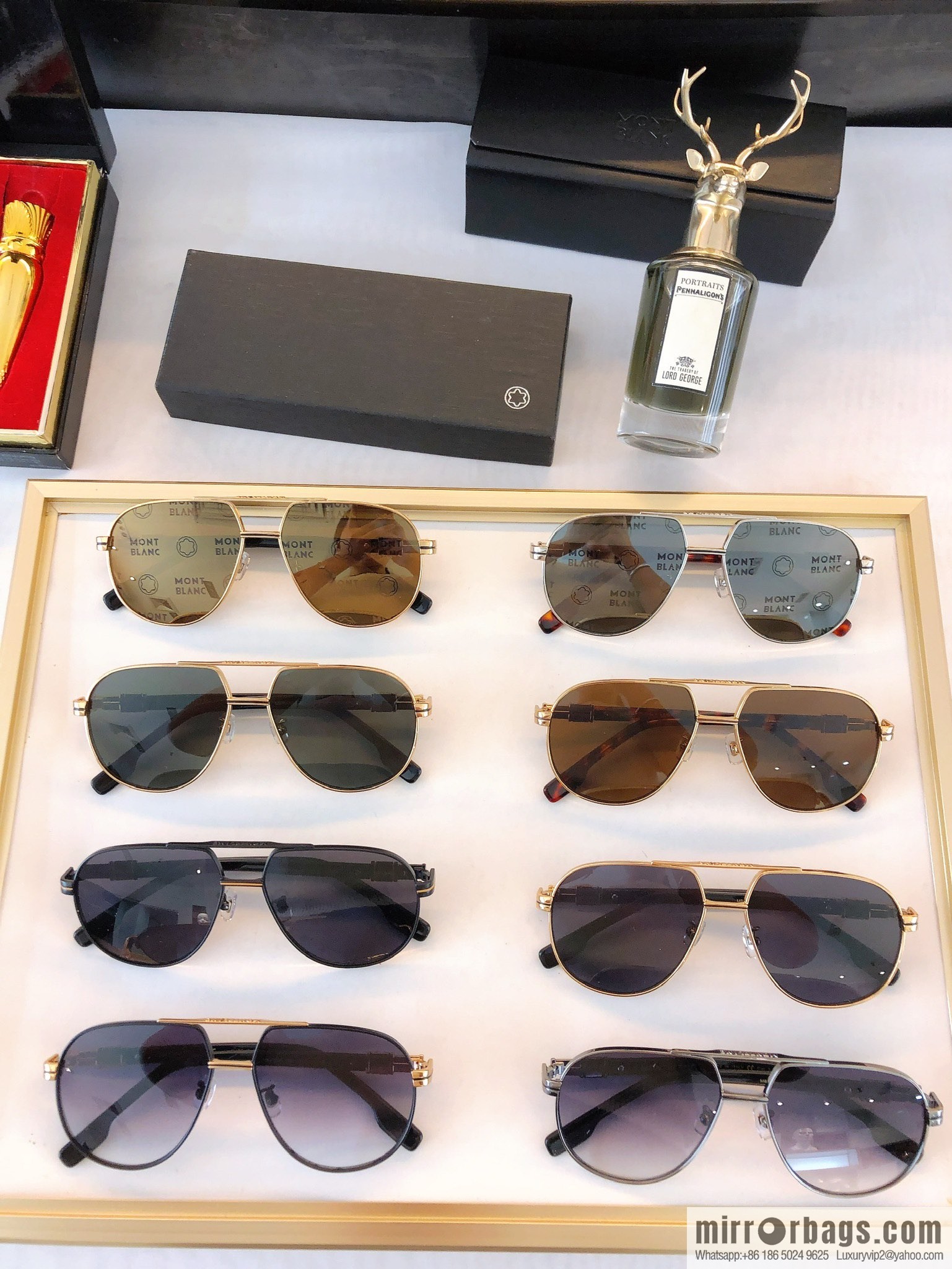 MONT BLANC Montblanc Men's Sunglasses