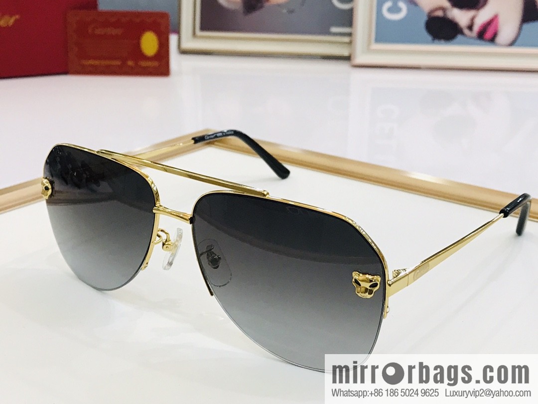 Cartier fashion casual unisex sunglasses