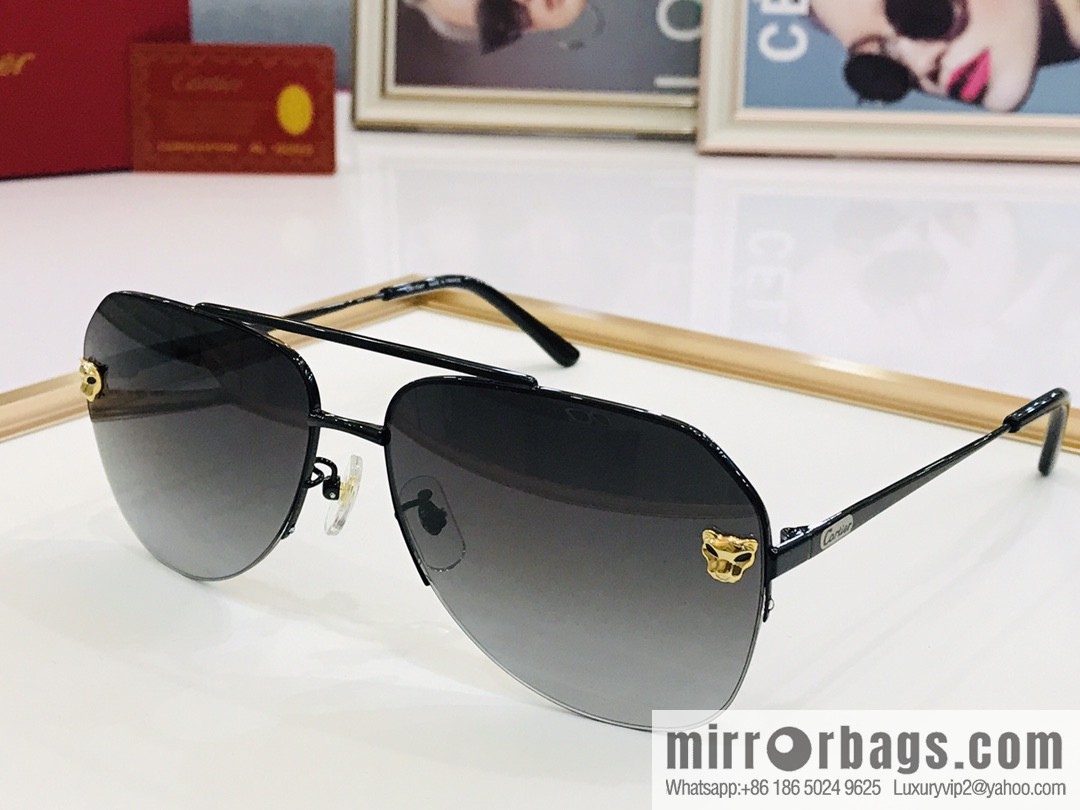 Cartier fashion casual unisex sunglasses