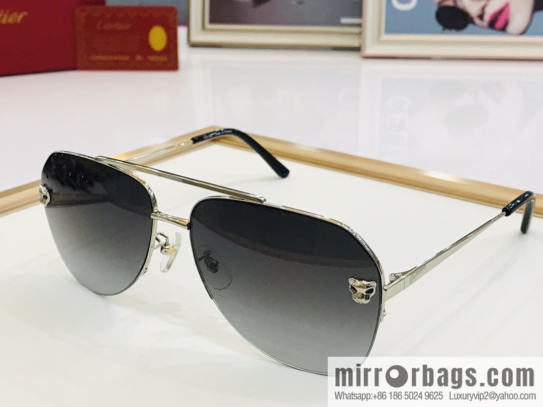 Cartier fashion casual unisex sunglasses