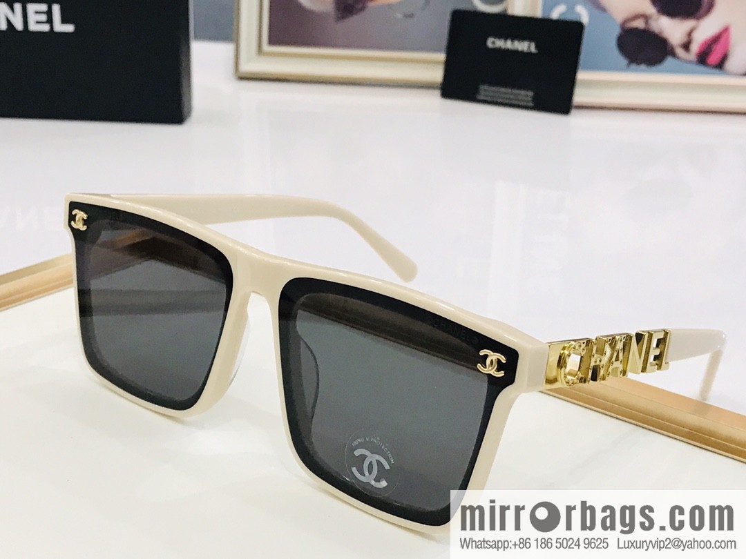 Chanel square women's sunglasses