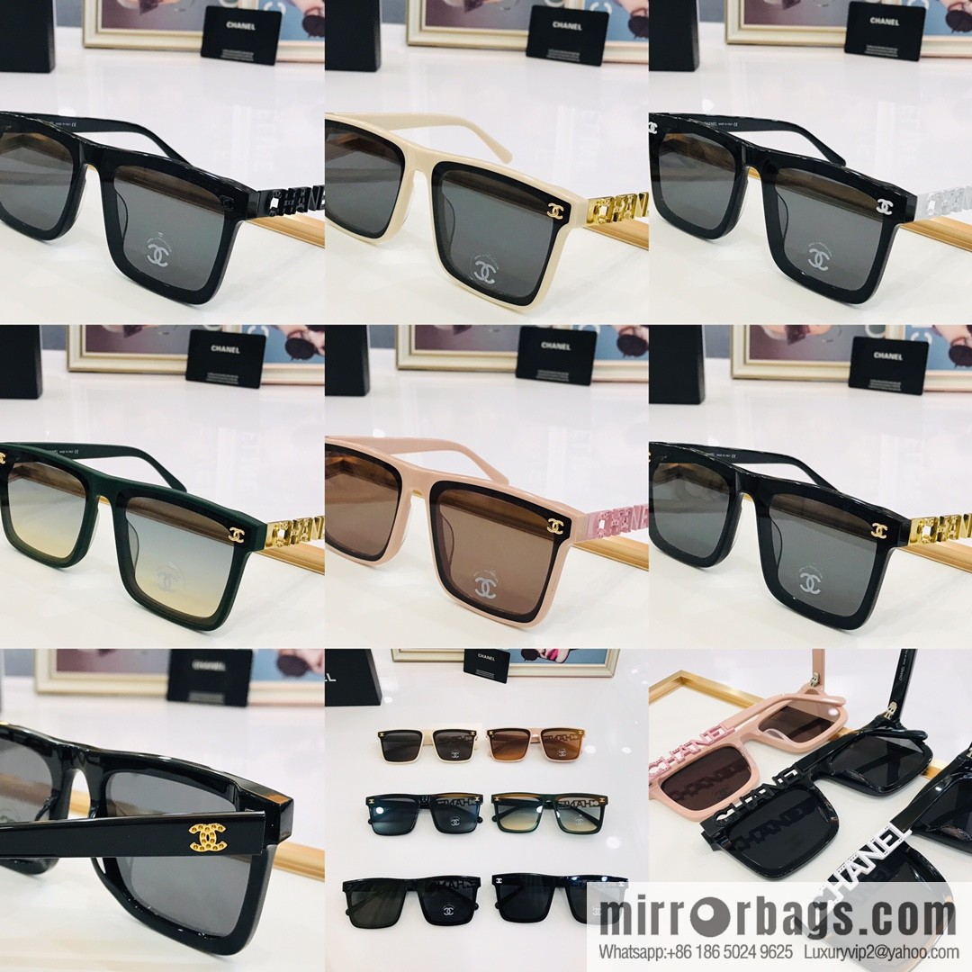 Chanel square women's sunglasses