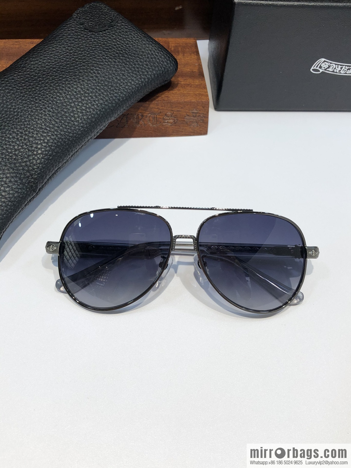 CHROME HEART Unisex Sunglasses