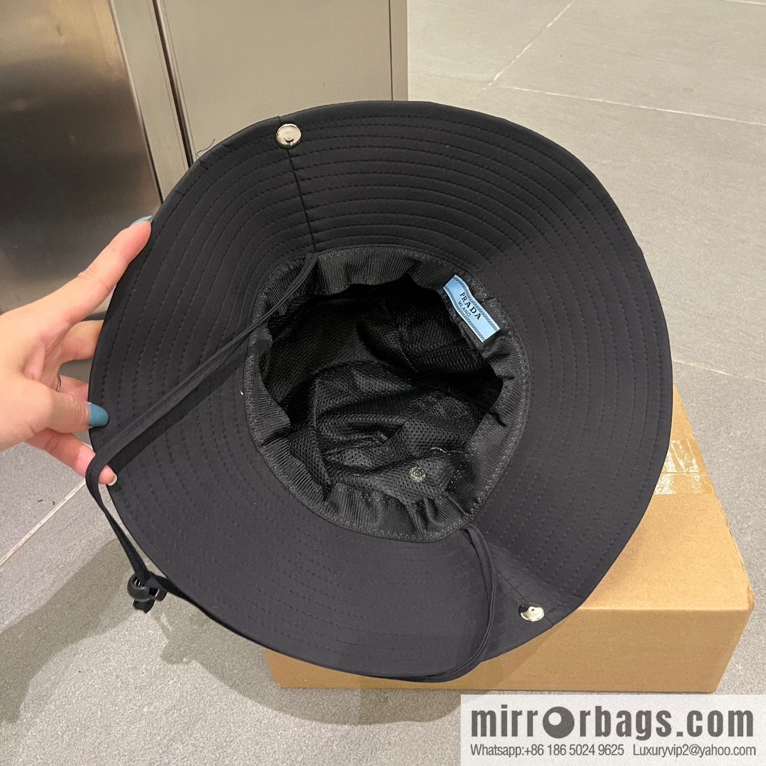 Prada canvas bucket hat