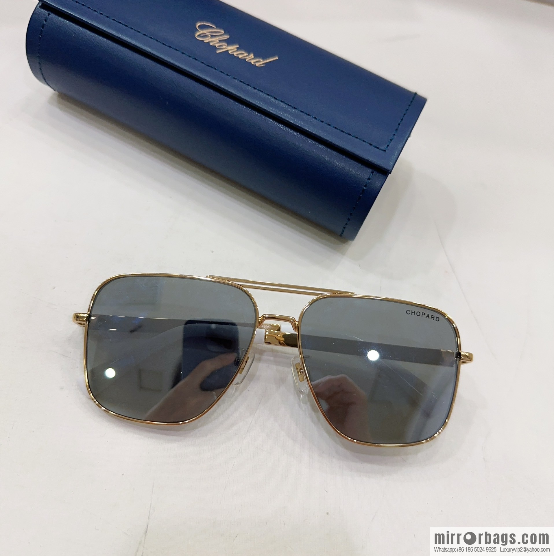 Chopard Chopin Square Men's Sunglasses