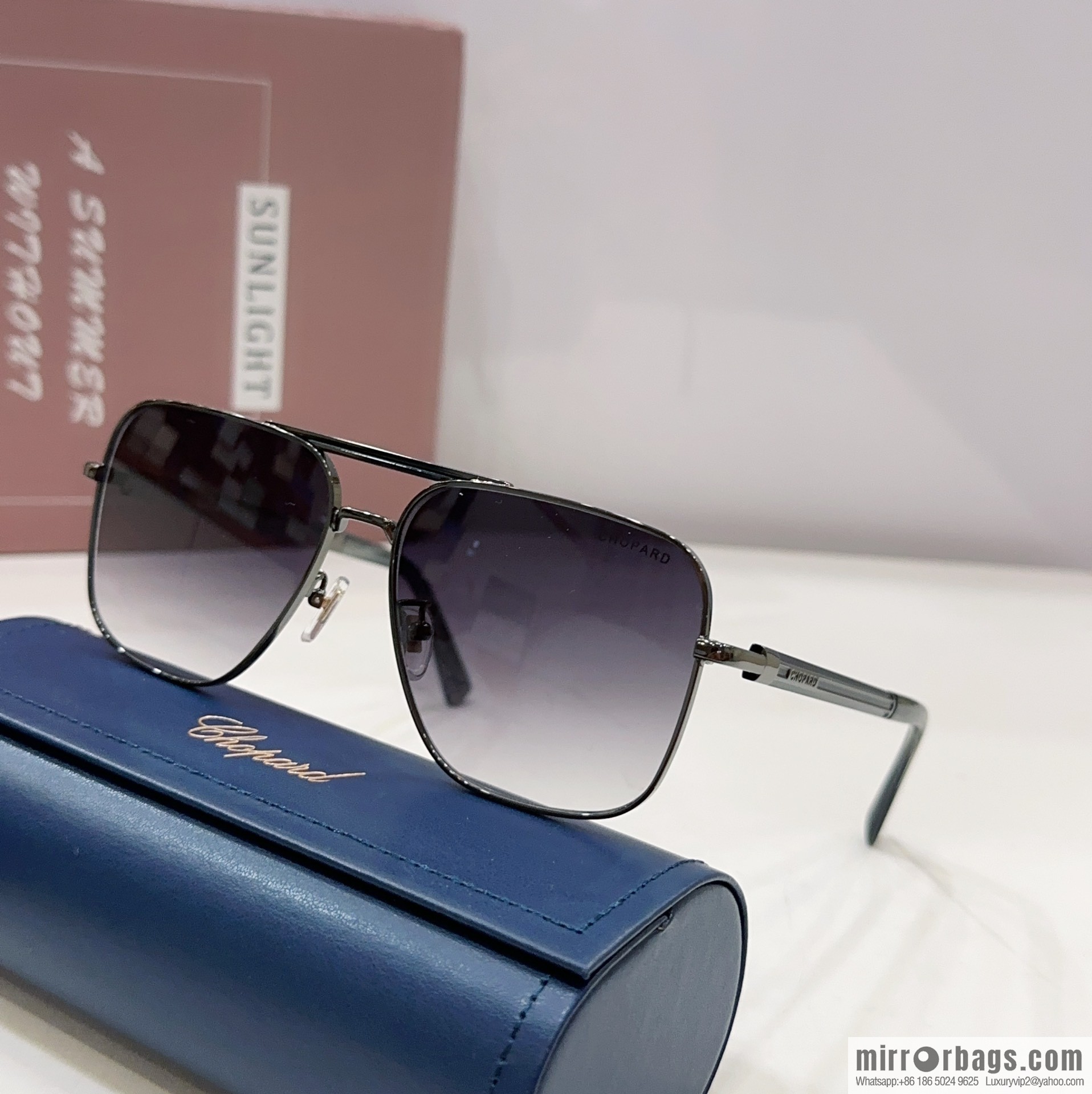 Chopard Chopin Square Men's Sunglasses