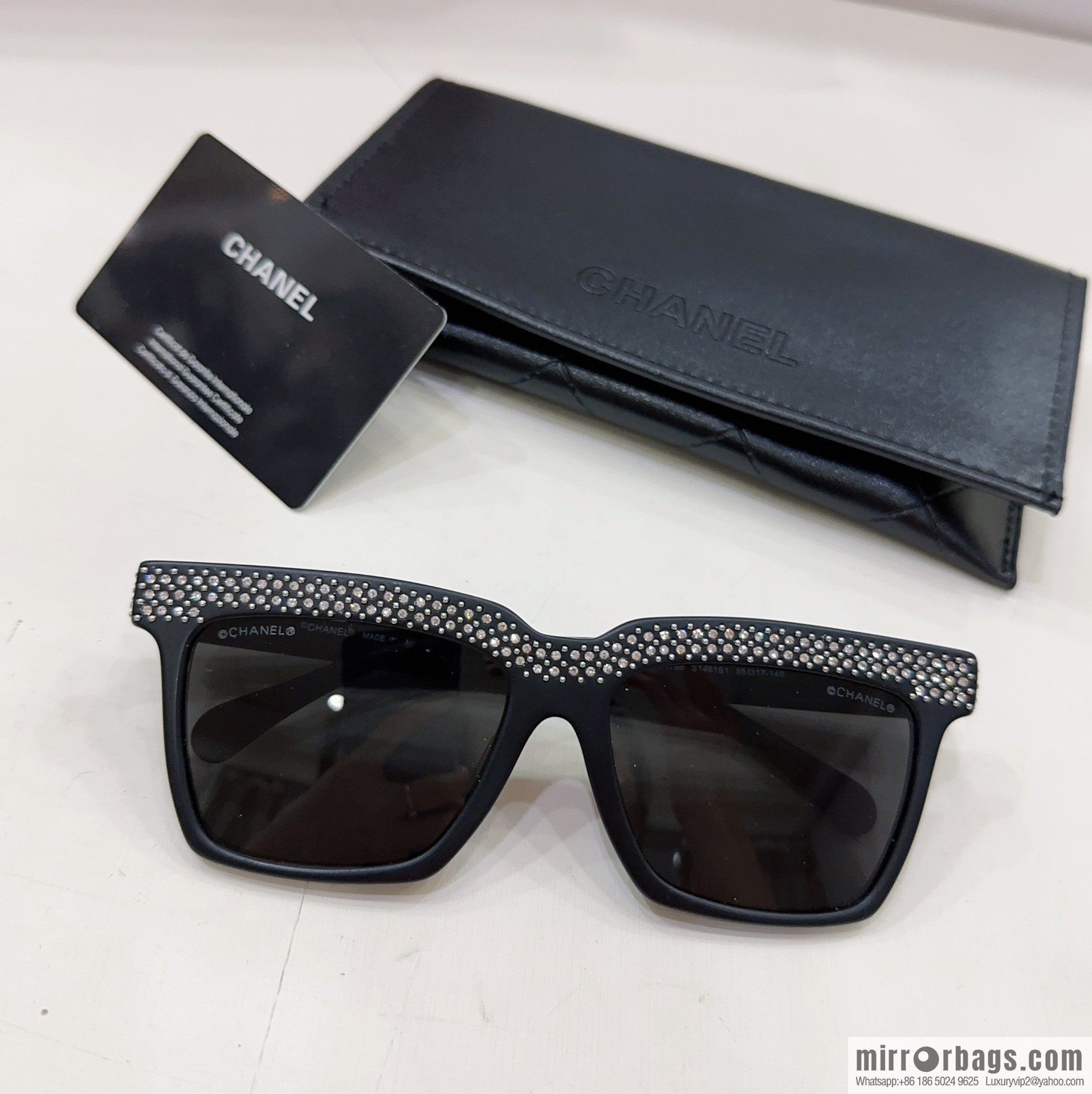CHANEL Chanel square women's sunglasses