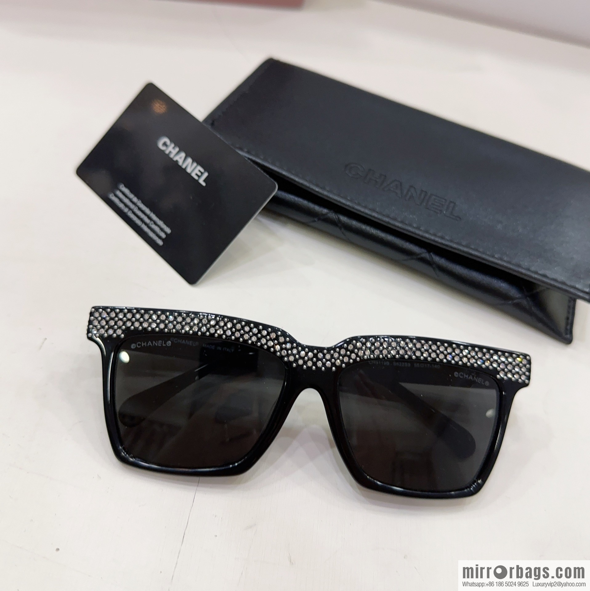 Chanel square women's sunglasses