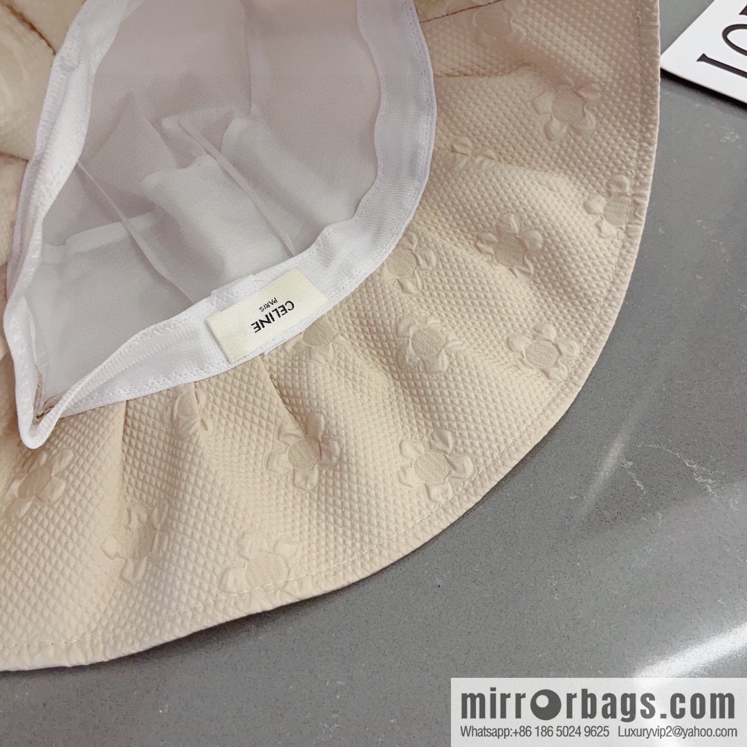 Celine ruffled sun hat