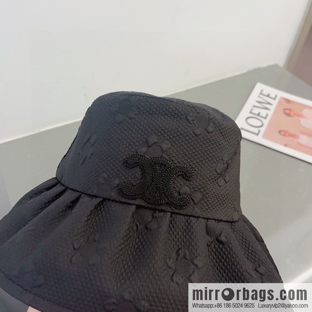 Celine ruffled sun hat