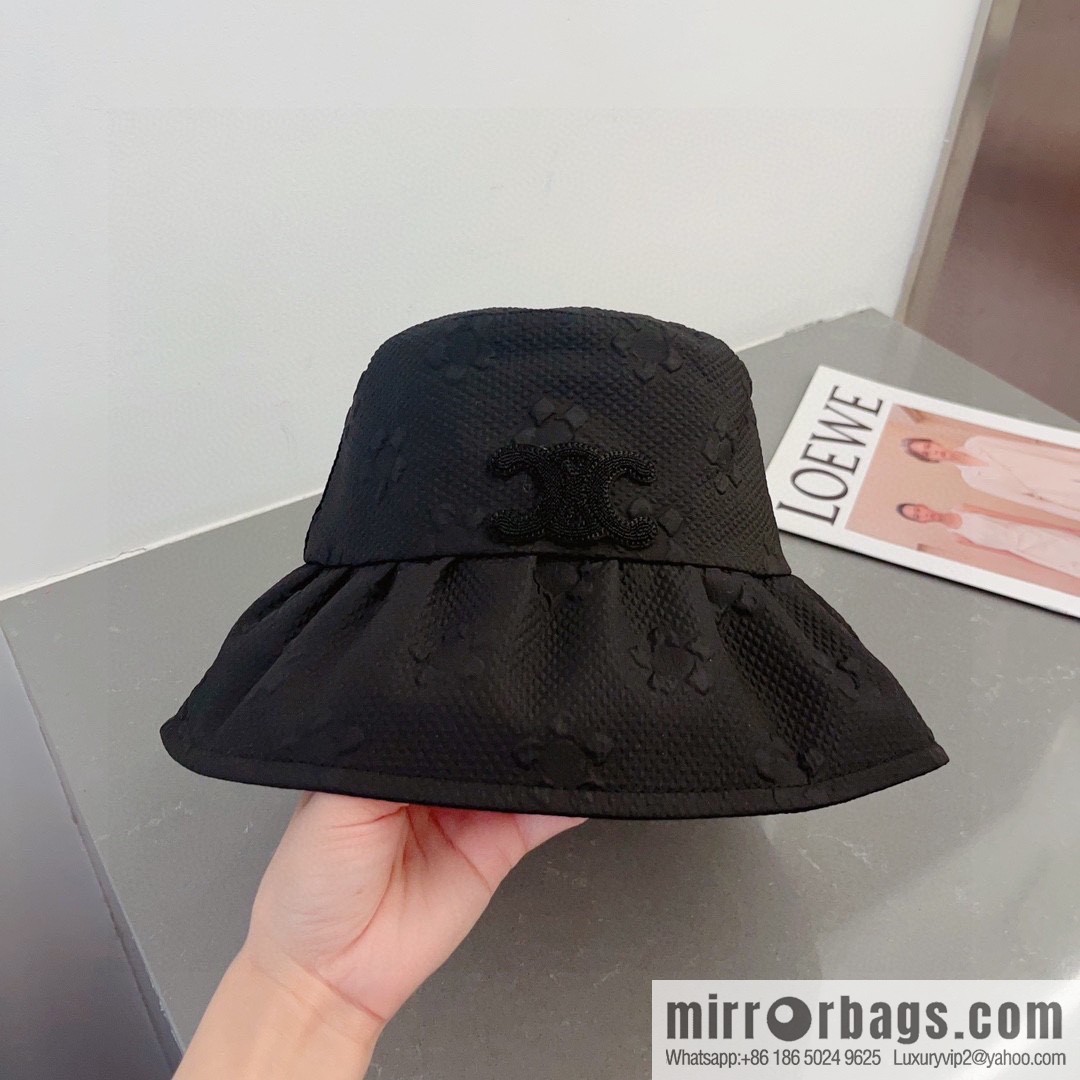 Celine ruffled sun hat