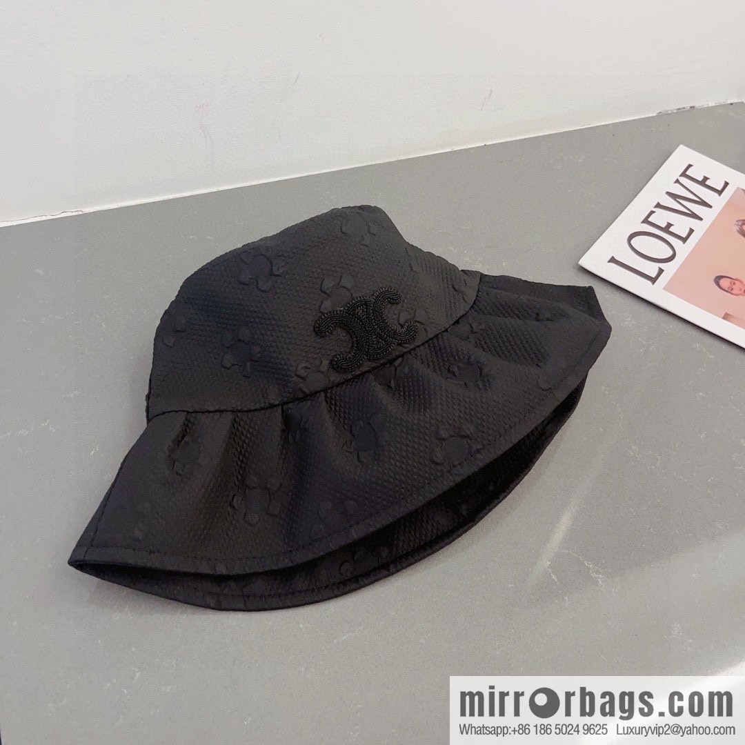 Celine ruffled sun hat