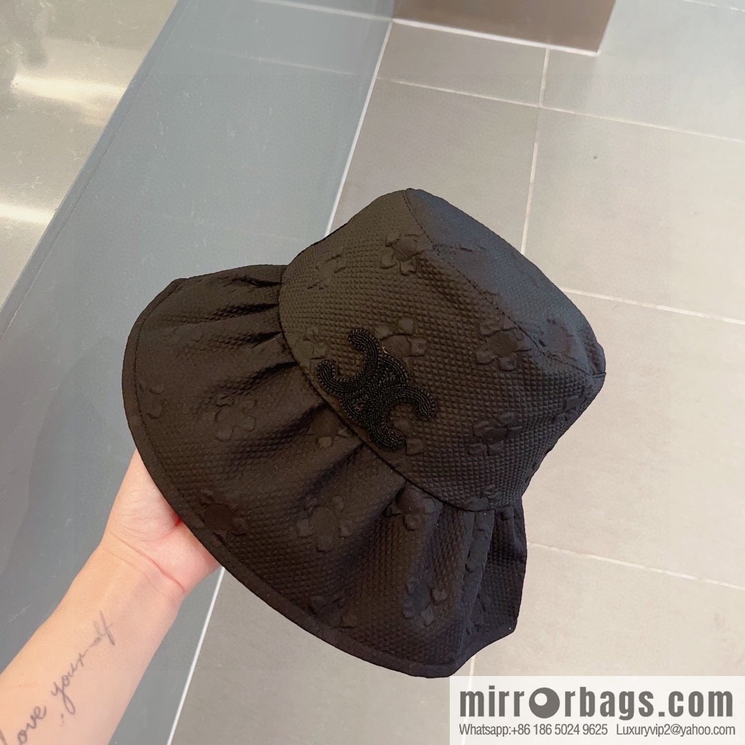 Celine ruffled sun hat