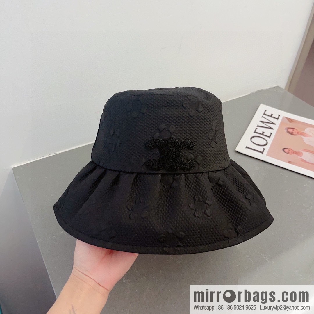 Celine ruffled sun hat