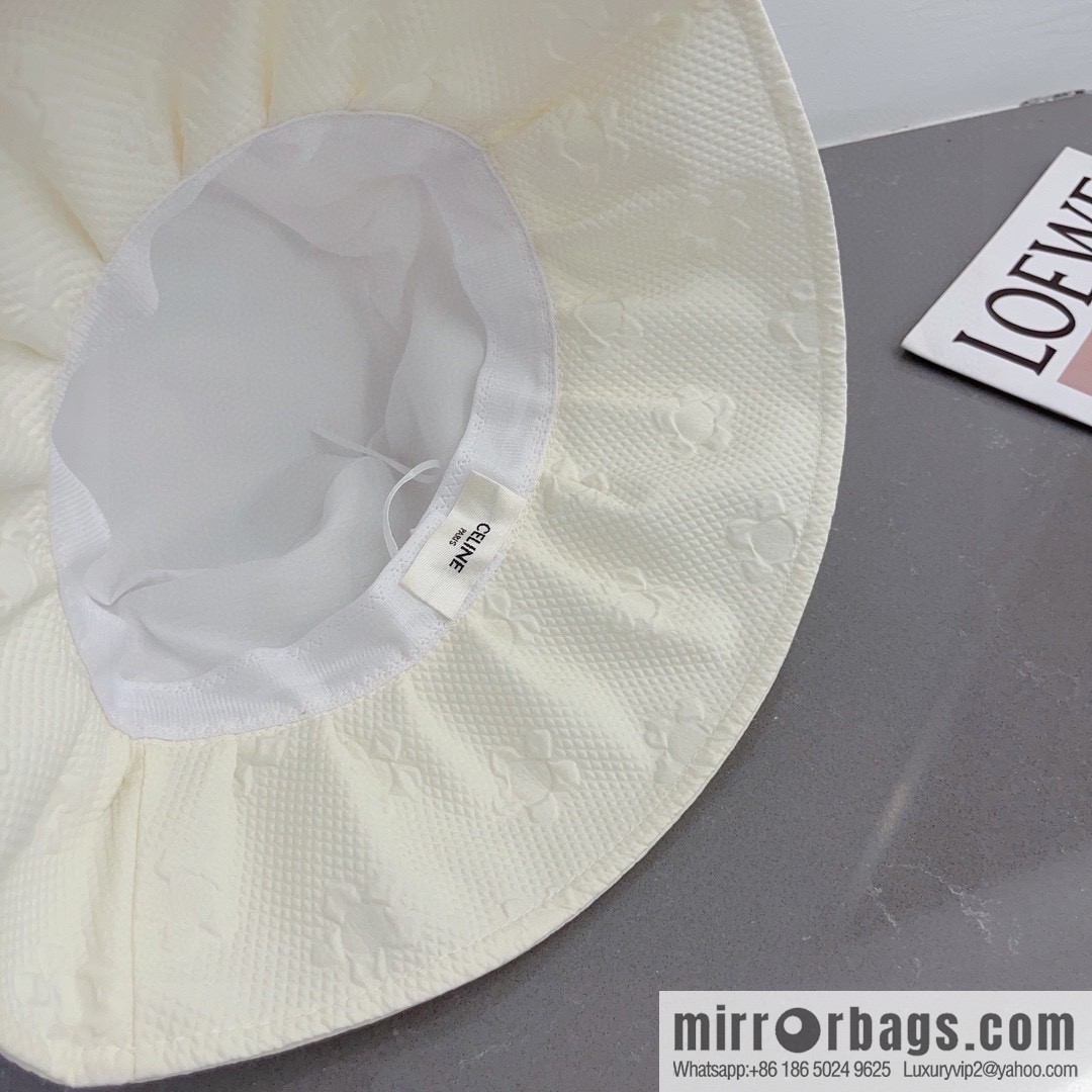 Celine ruffled sun hat
