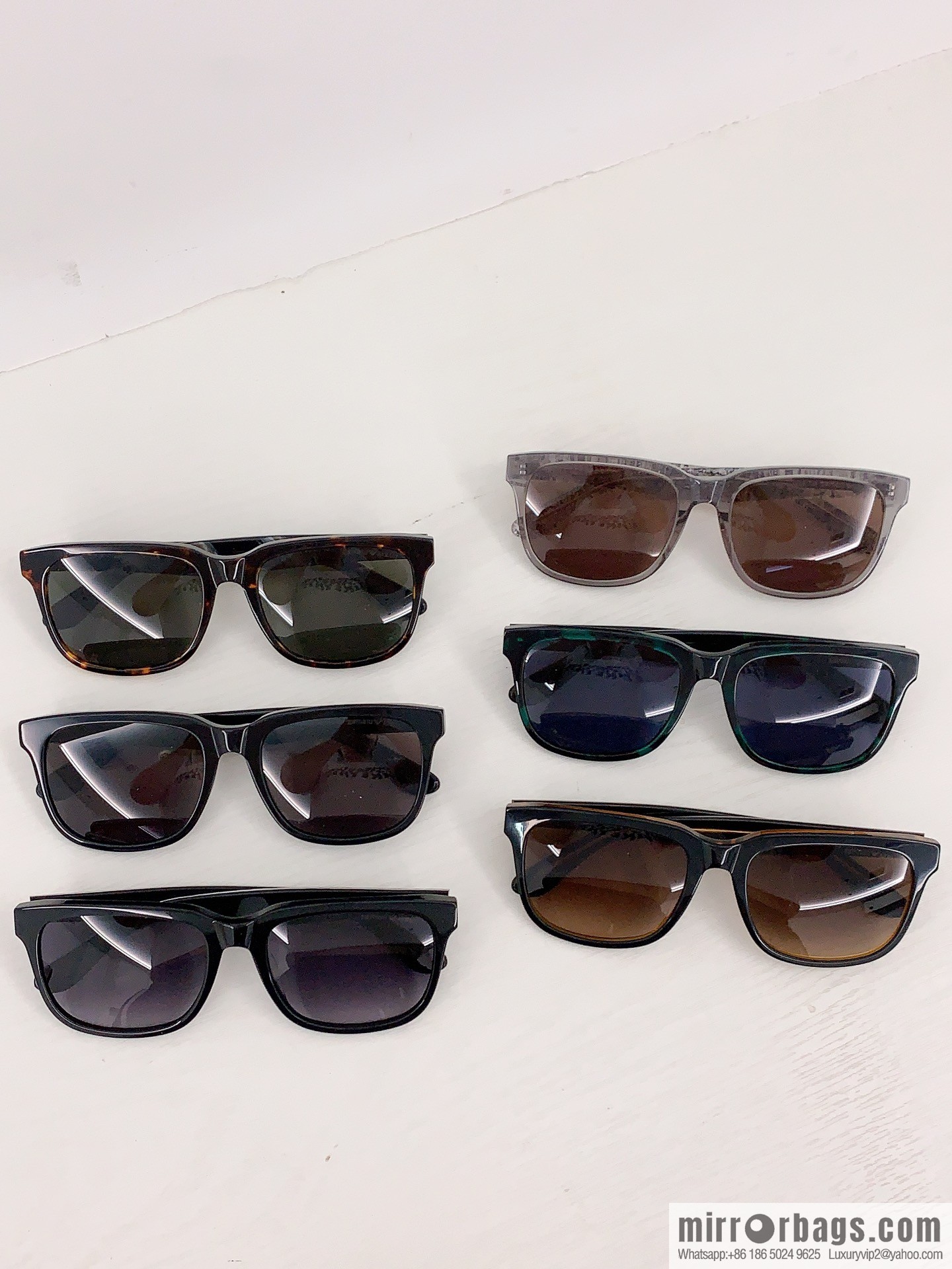 Armani Classic Plate Frame Unisex Sunglasses