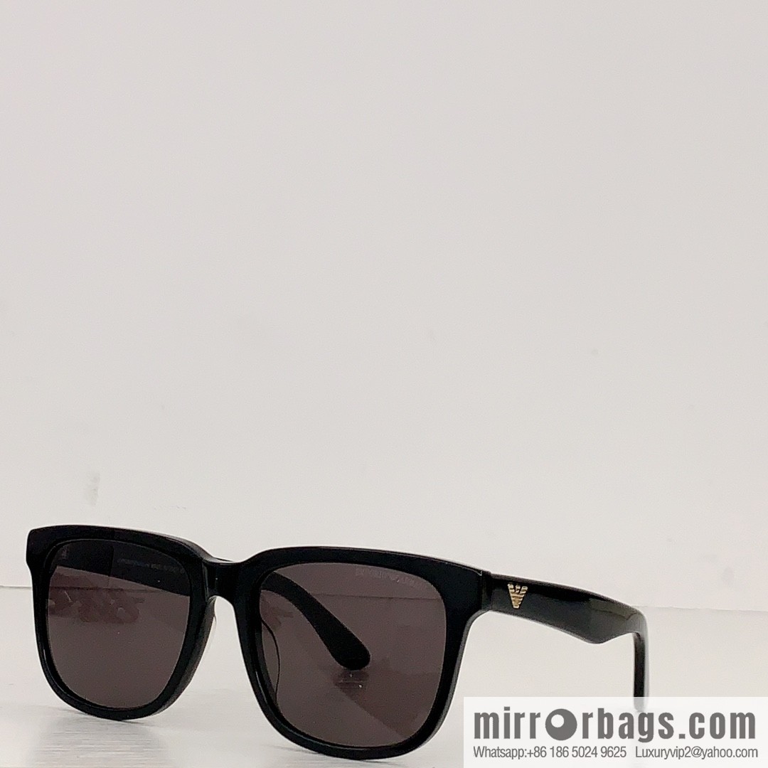 Armani Classic Plate Frame Unisex Sunglasses
