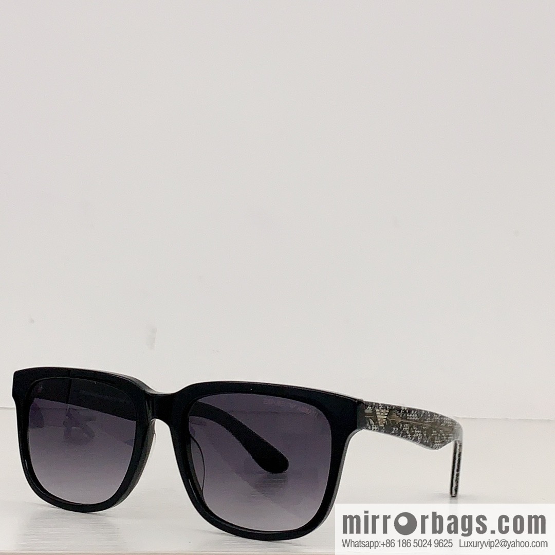 Armani Classic Plate Frame Unisex Sunglasses