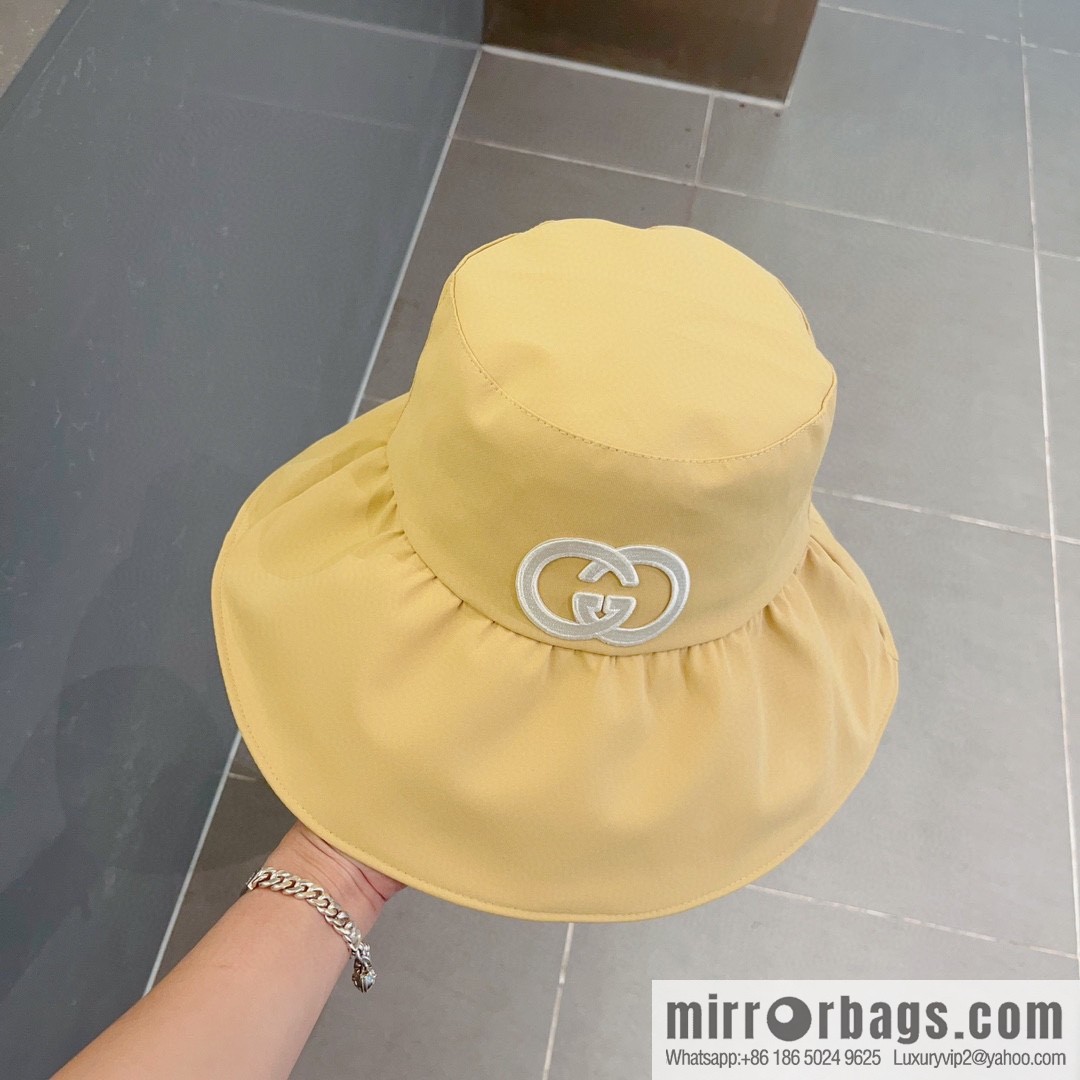 Gucci new ruffle edge bucket hat