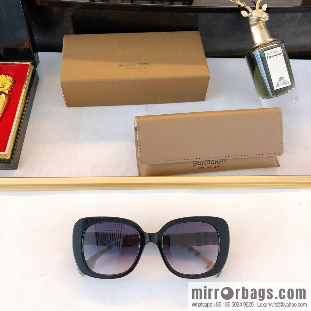 Burberry classic plaid women's sunglasses