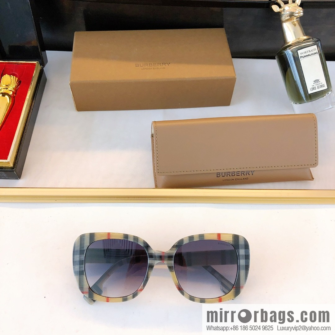 Burberry classic plaid women's sunglasses