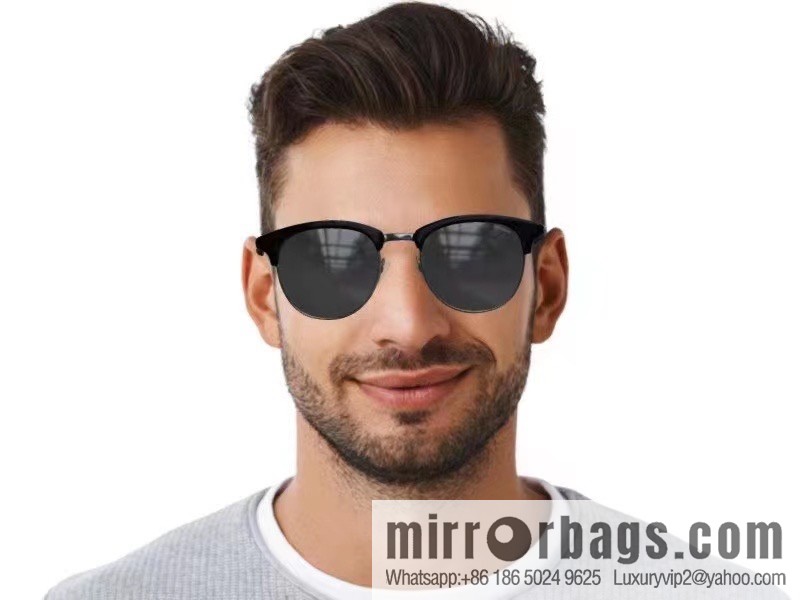 MONTBLANC Montblanc Round Frame Men's Sunglasses