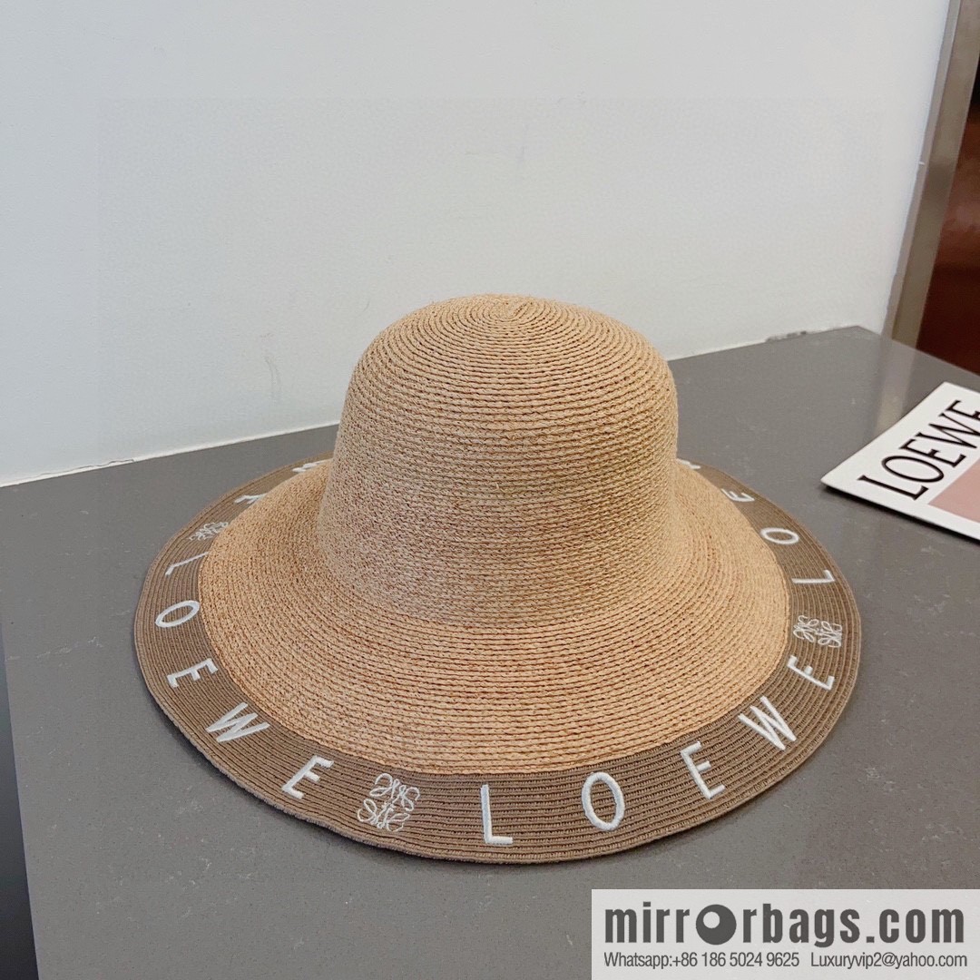 LOEWE Straw hat