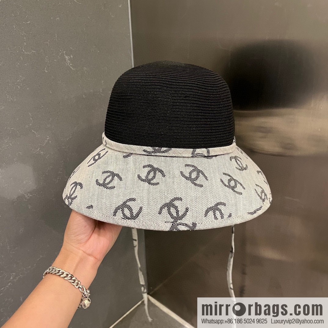 Chanel straw hat