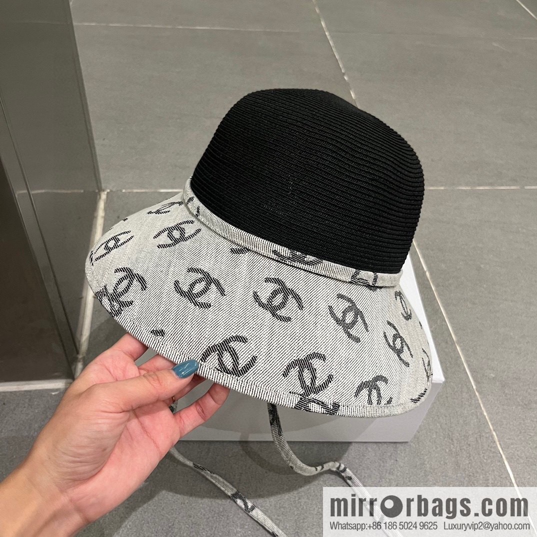 Chanel straw hat