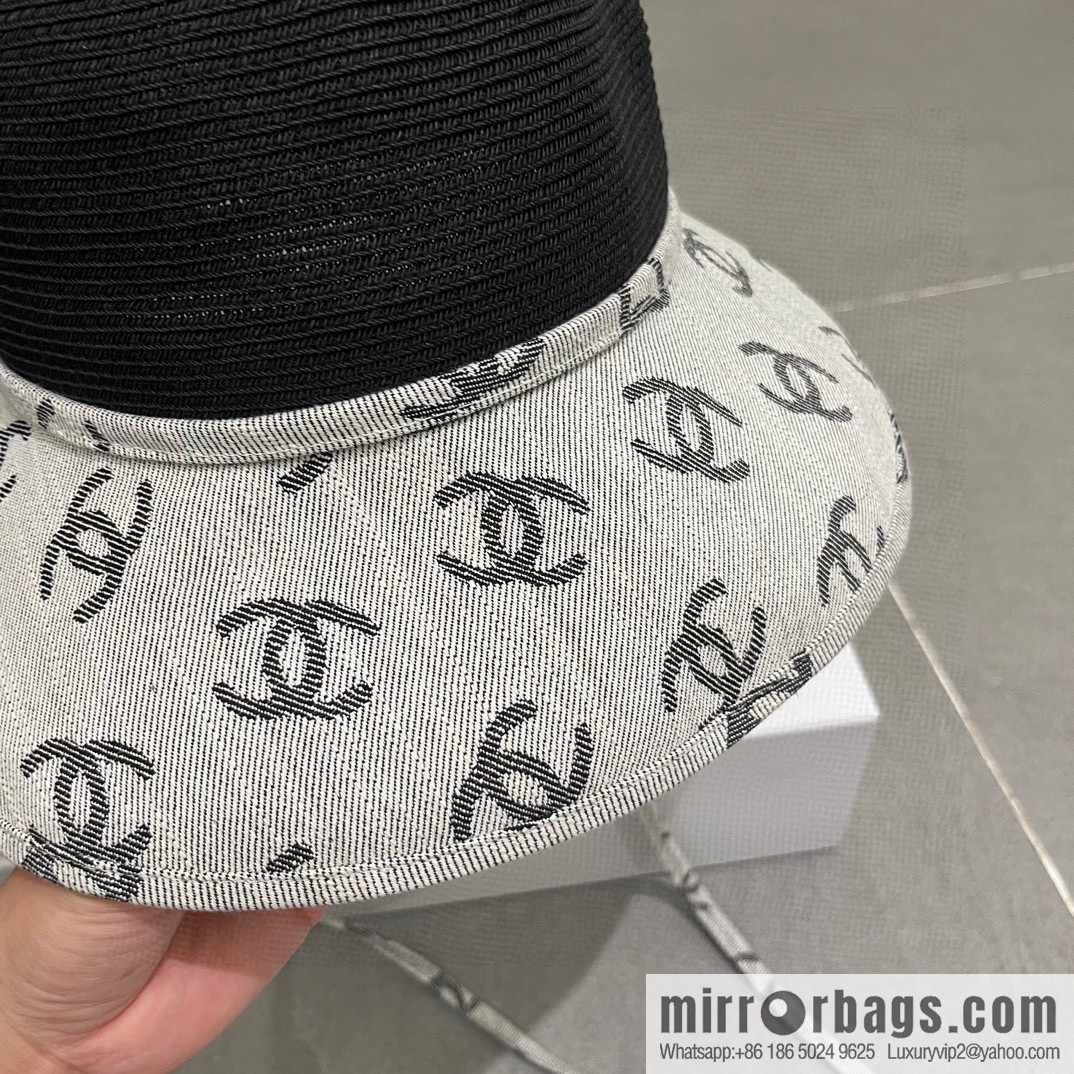 Chanel straw hat