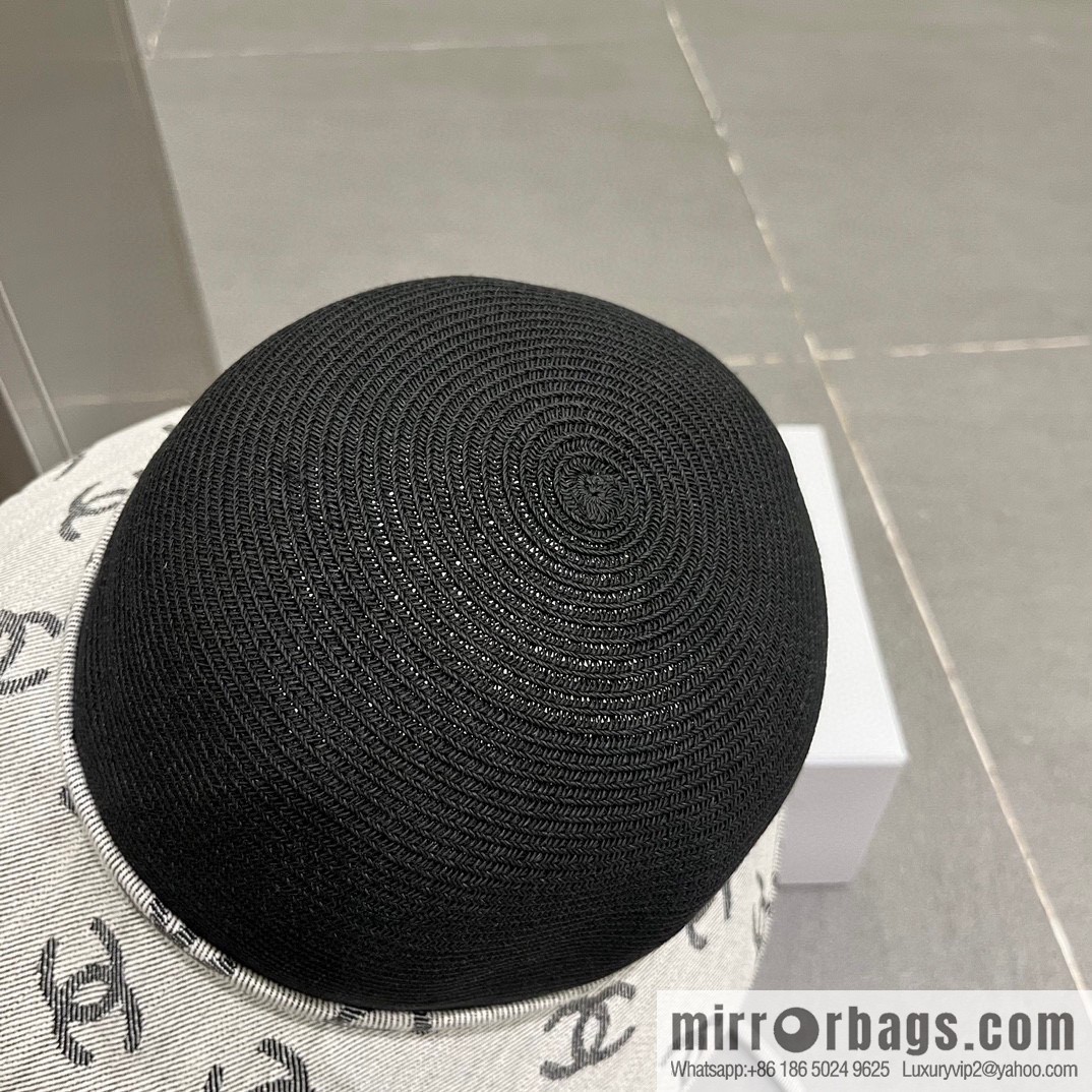 Chanel straw hat