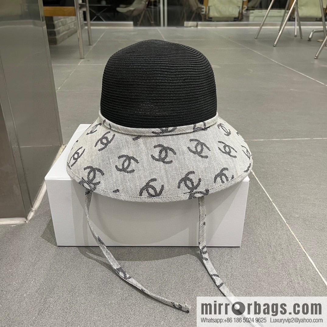 Chanel straw hat