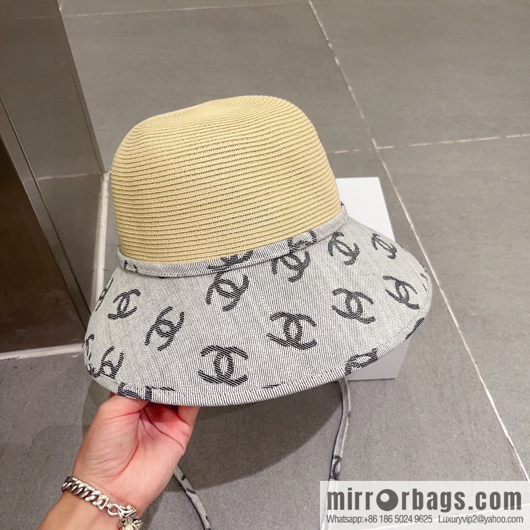 Chanel straw hat