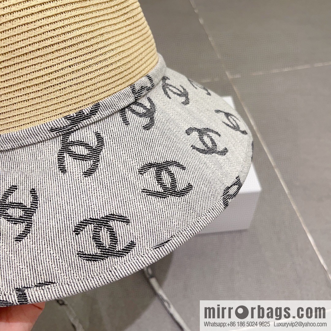 Chanel straw hat